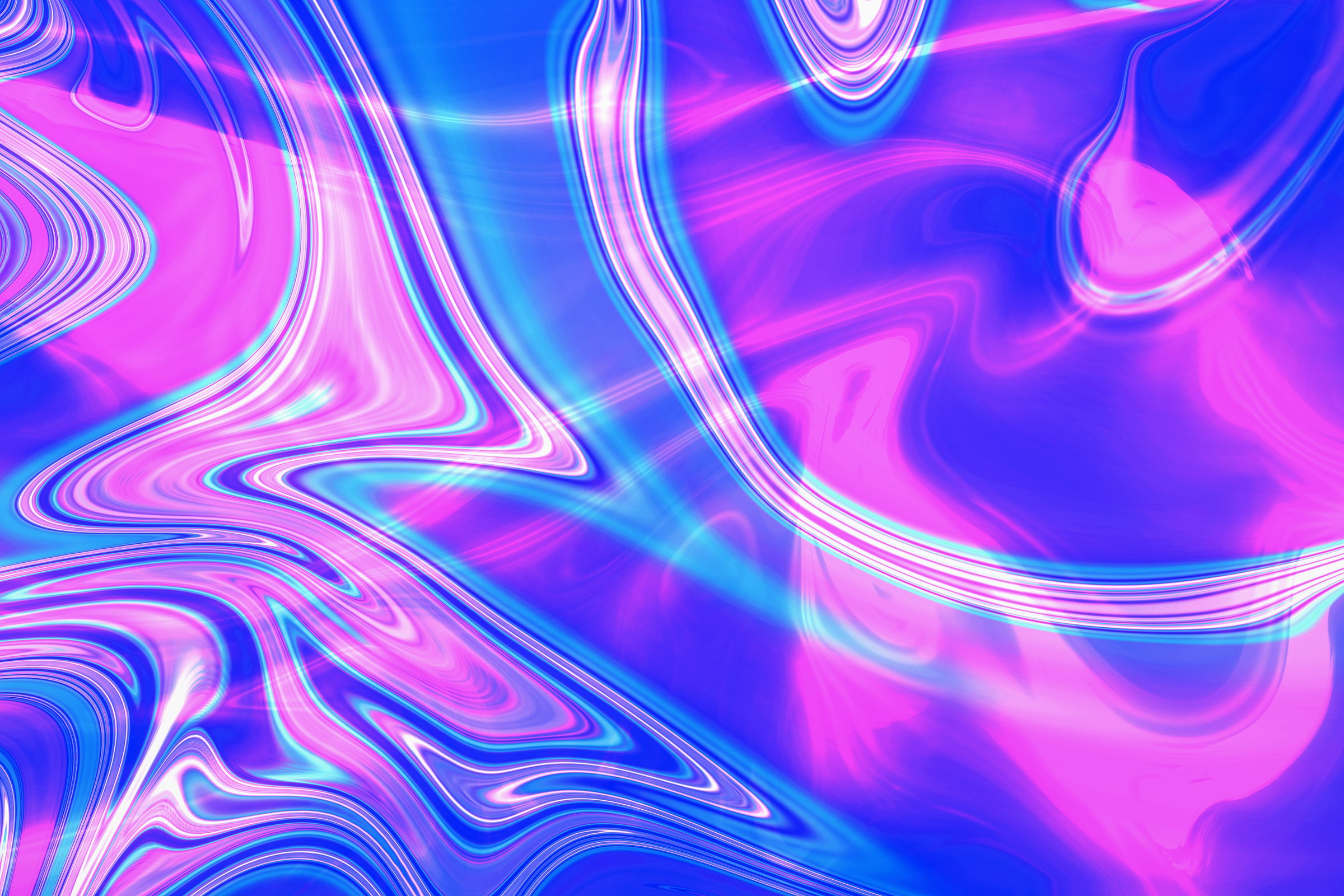 Holographic violet pink neon gradient neon background. Wallpaper