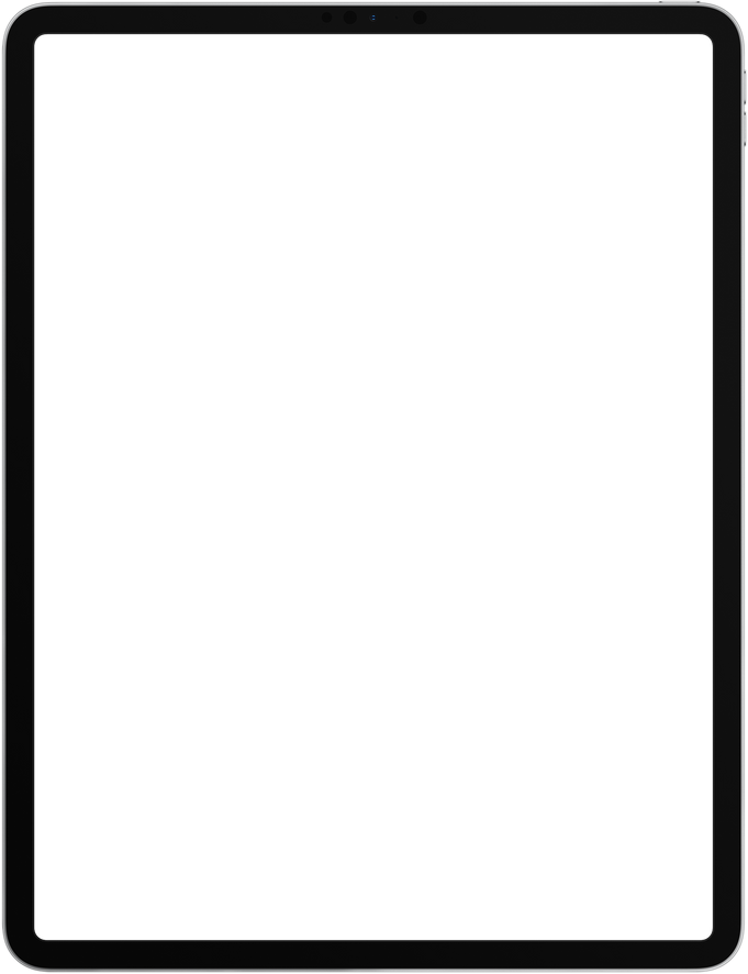 Black Apple iPad Pro Frame